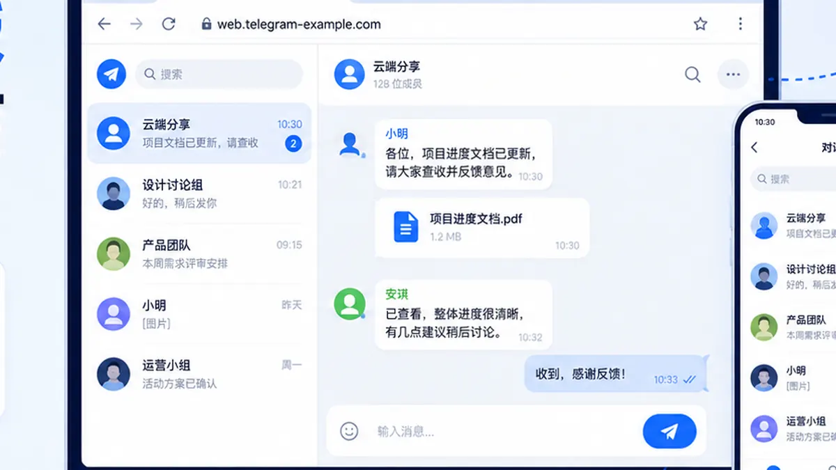 Telegram网页版官网
